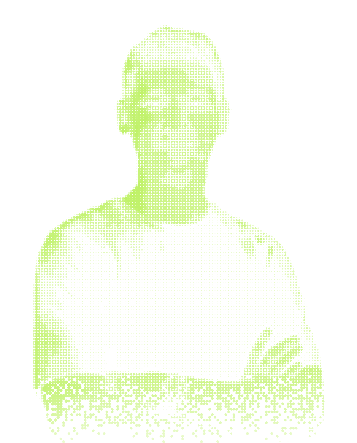 Halftone portrait of Ayan